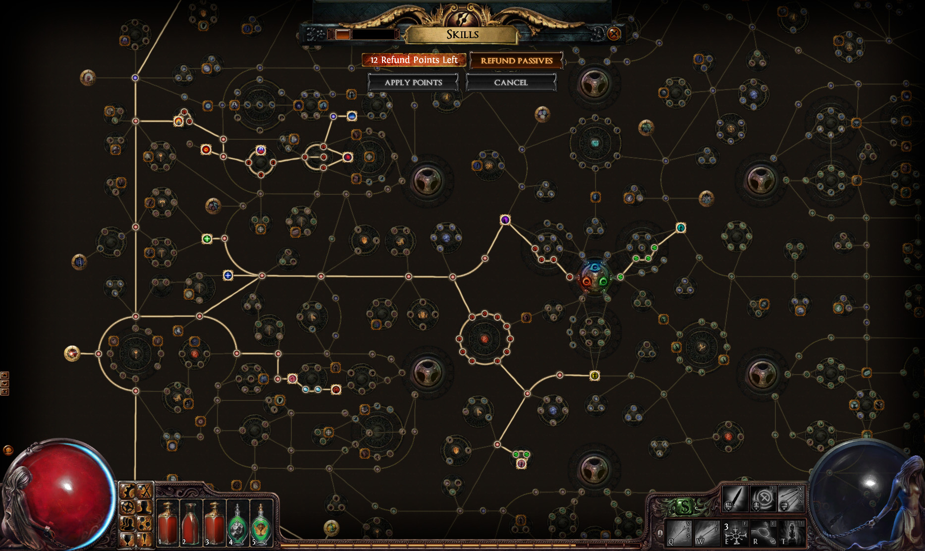 POE skill Tree. POE Passive skill Tree. Scion POE. Path of Exile Scion.