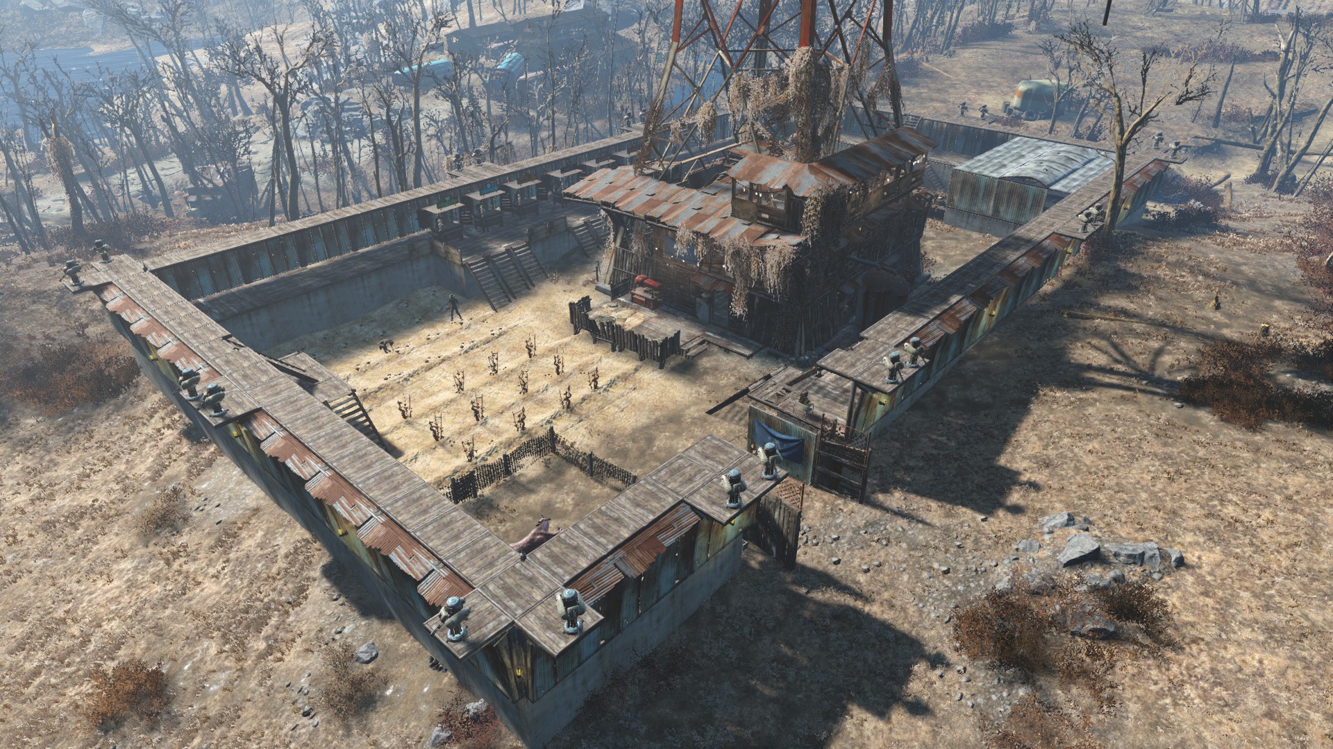 Building fallout 4 settlements фото 104